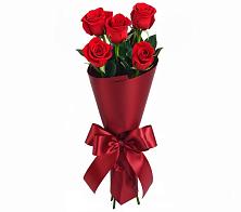Букет 5 Красных роз Эдлесс Лав в Краснохолм
