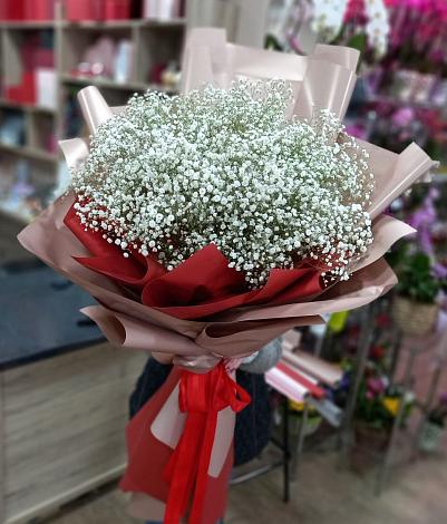 Букет цветов из: Гипсофила в Краснохолм