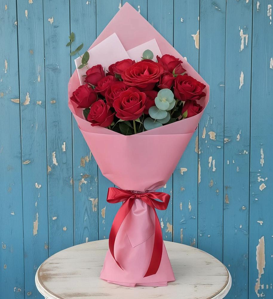 Букет цветов из: Розы в Краснохолм