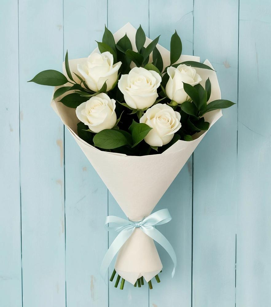 Букет цветов из: Розы в Краснохолм