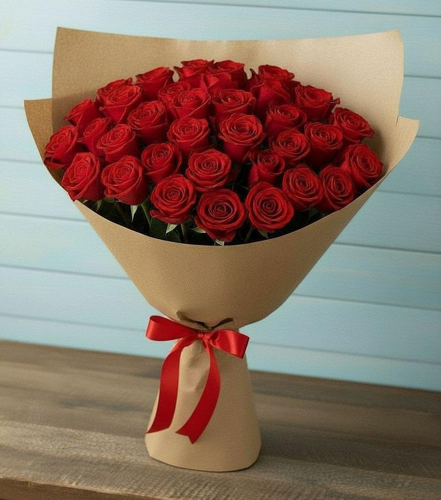 Букет Красные розы Милано в Краснохолм
