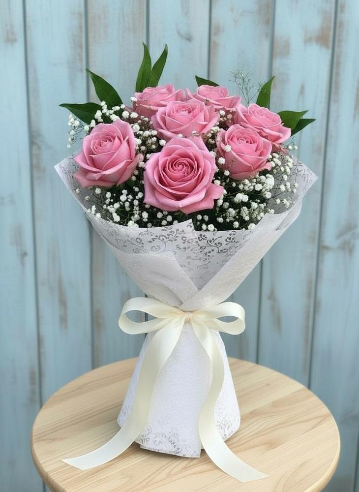 Букет цветов из: Розы в Краснохолм
