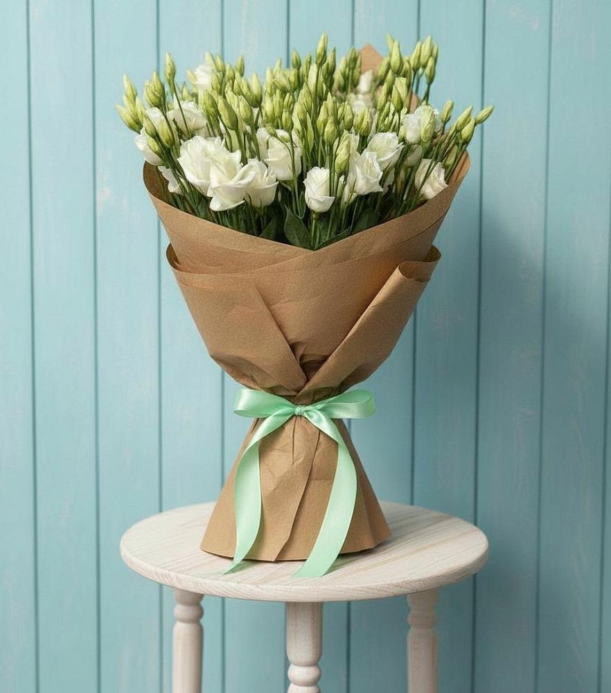 Букет цветов из: Лизиантусы в Краснохолм