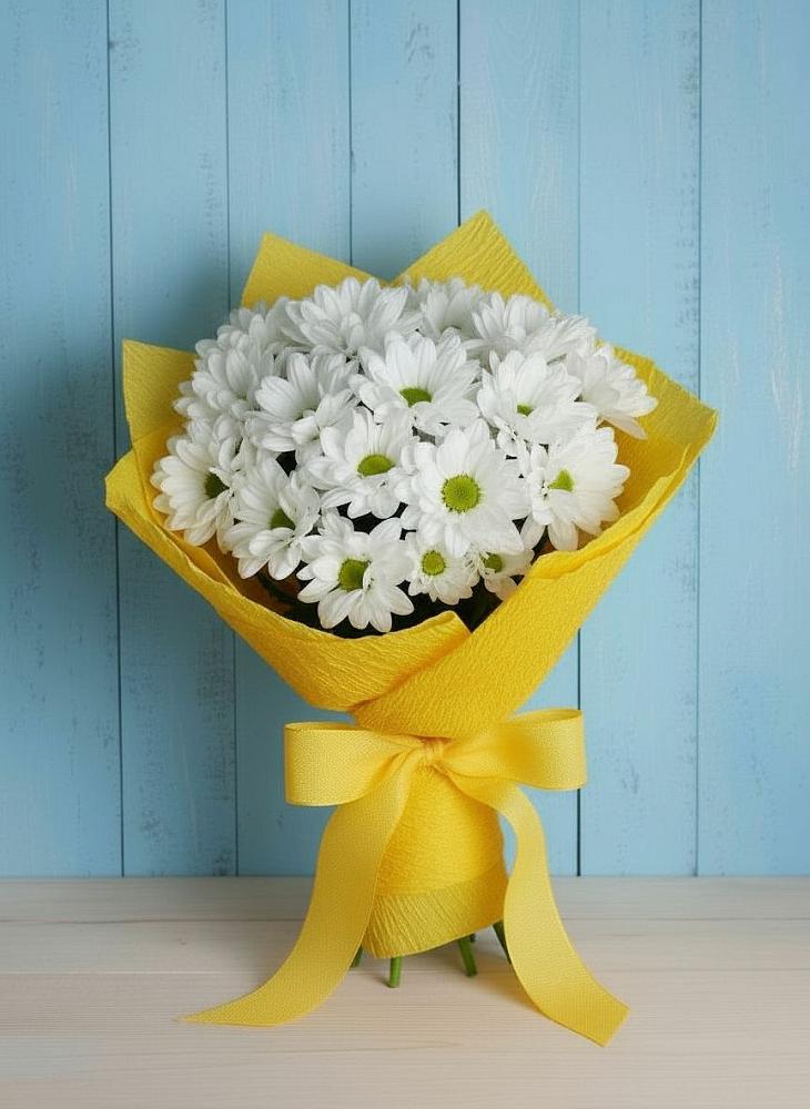 Букет цветов из: Хризантемы в Краснохолм