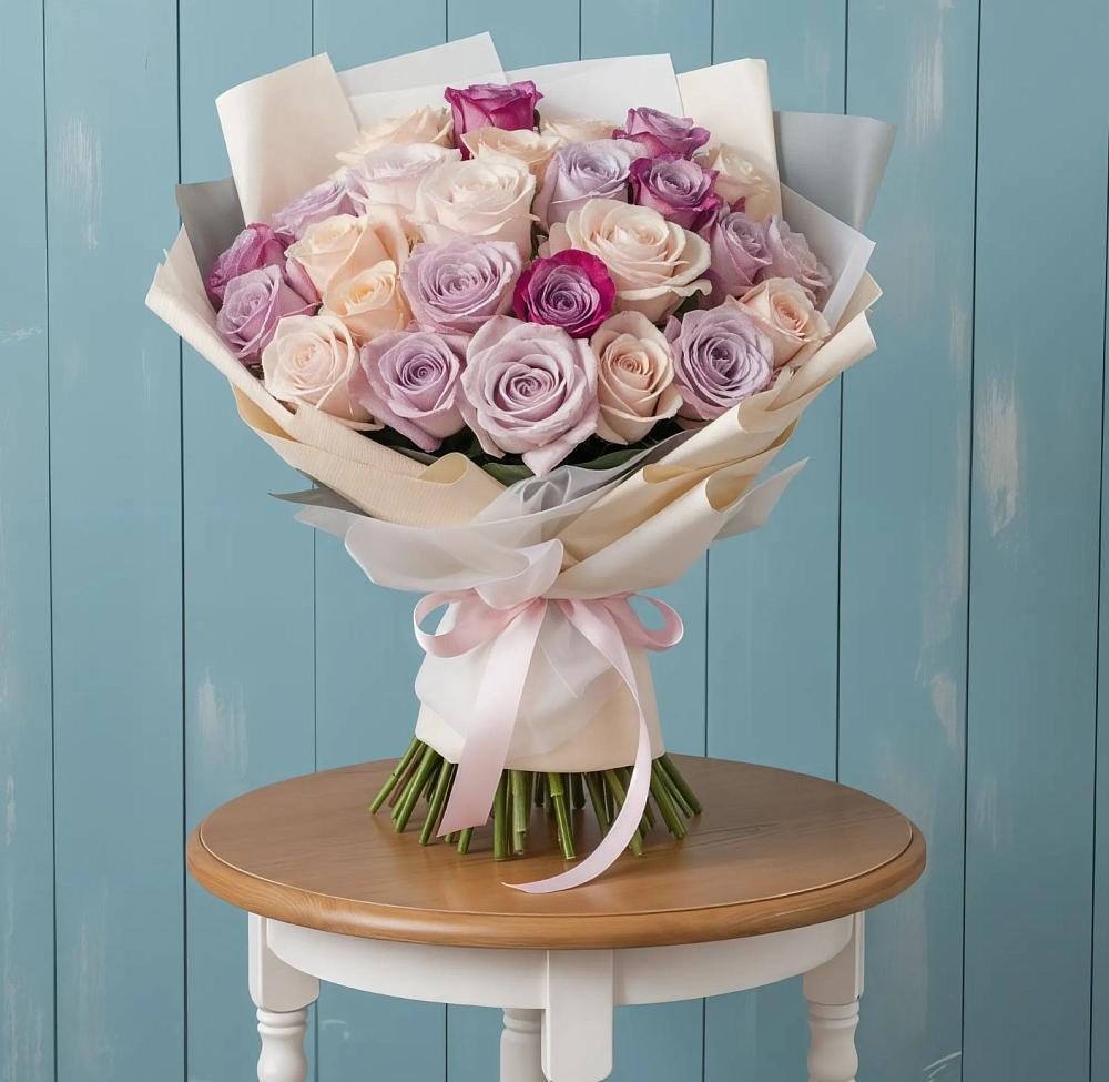 Букет цветов из: Розы в Краснохолм