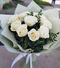 Букет Белые розы Проуд #REPLACE_PRED# Краснохолм