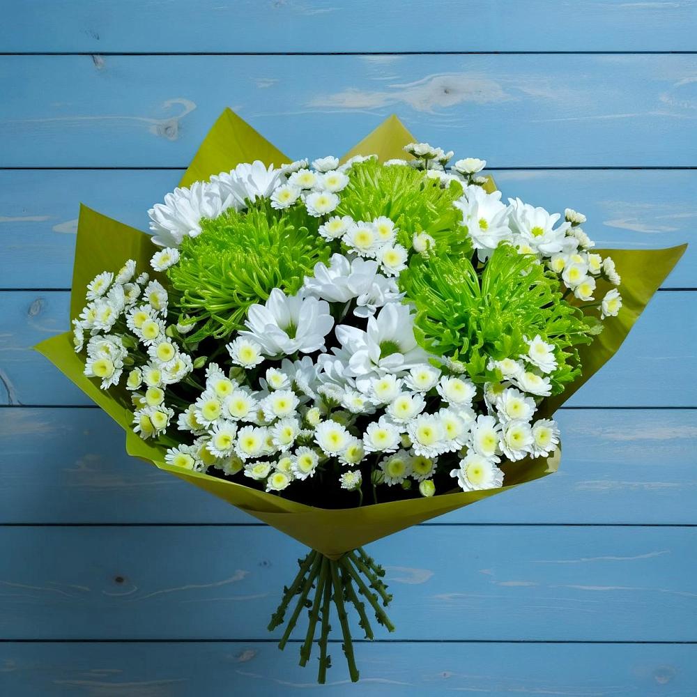 Букет цветов из: Хризантемы в Краснохолм