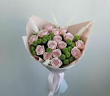 Букет цветов из:  Розы и Хризантемы в Краснохолм