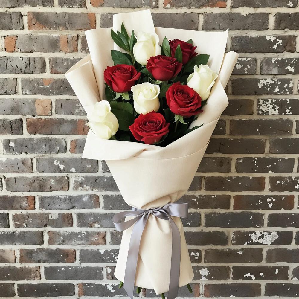 Букет цветов из: Розы в Краснохолм