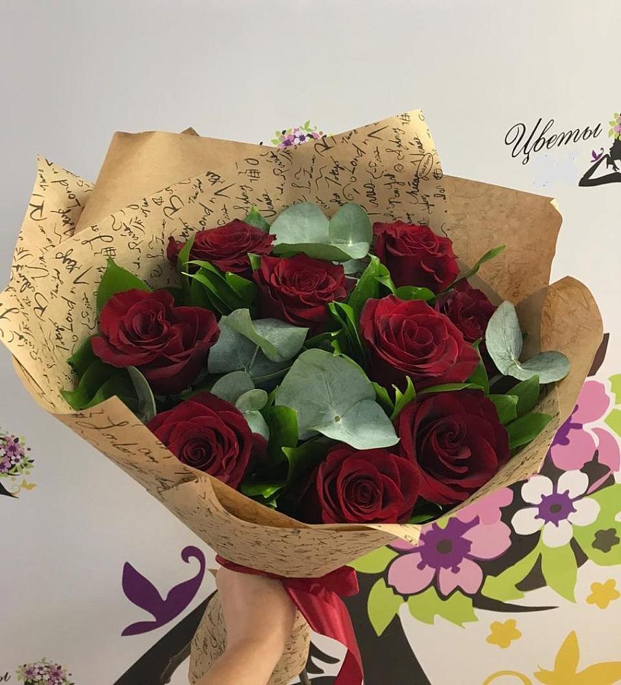 Букет цветов из: Розы в Краснохолм
