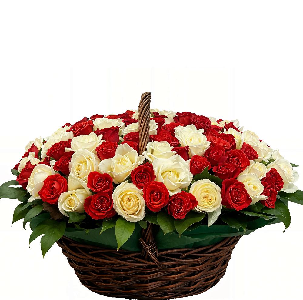 Премиум букет из: Розы в Краснохолм