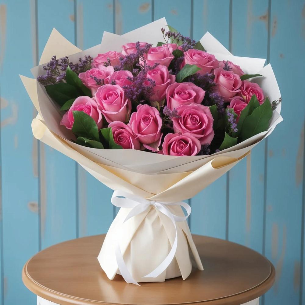 Букет цветов из: Розы в Краснохолм