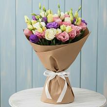 Букет цветов из:  Лизиантусы в Краснохолм