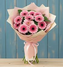 Букет цветов из:  Герберы #REPLACE_PRED# Краснохолм