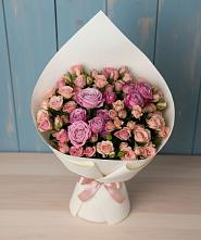 Букет цветов из:  Розы #REPLACE_PRED# Краснохолм